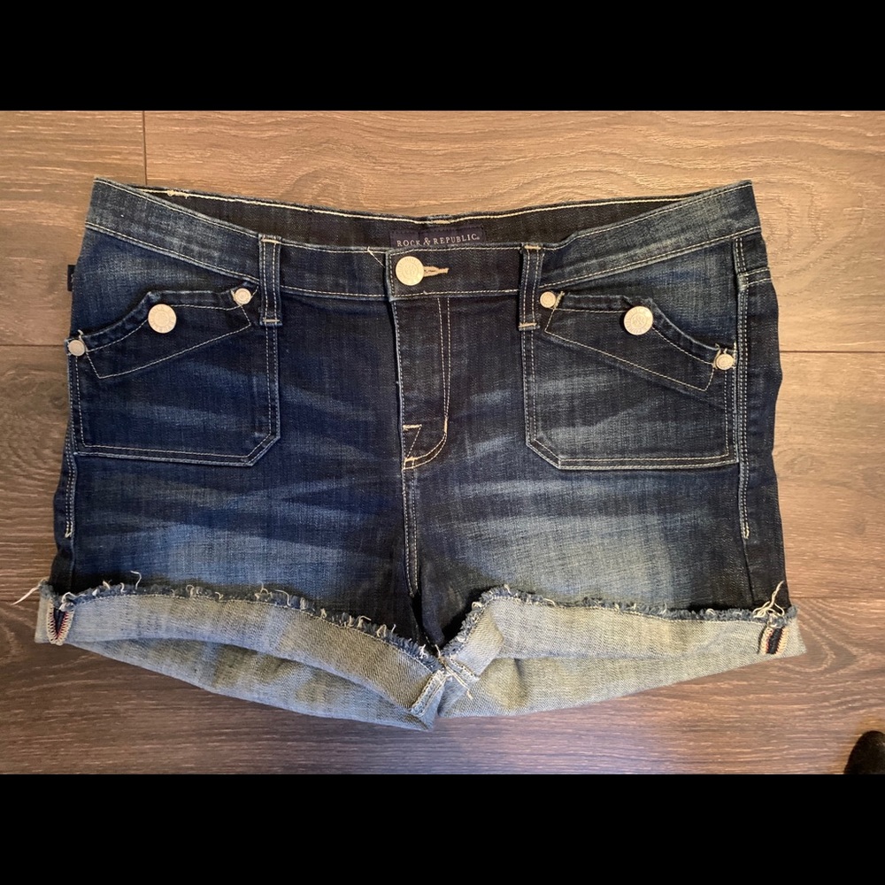 Rock and Republic Jean Shorts